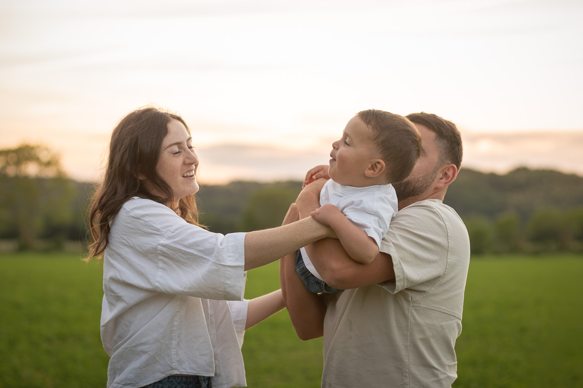 Seance photo pro foret enfant parents famille