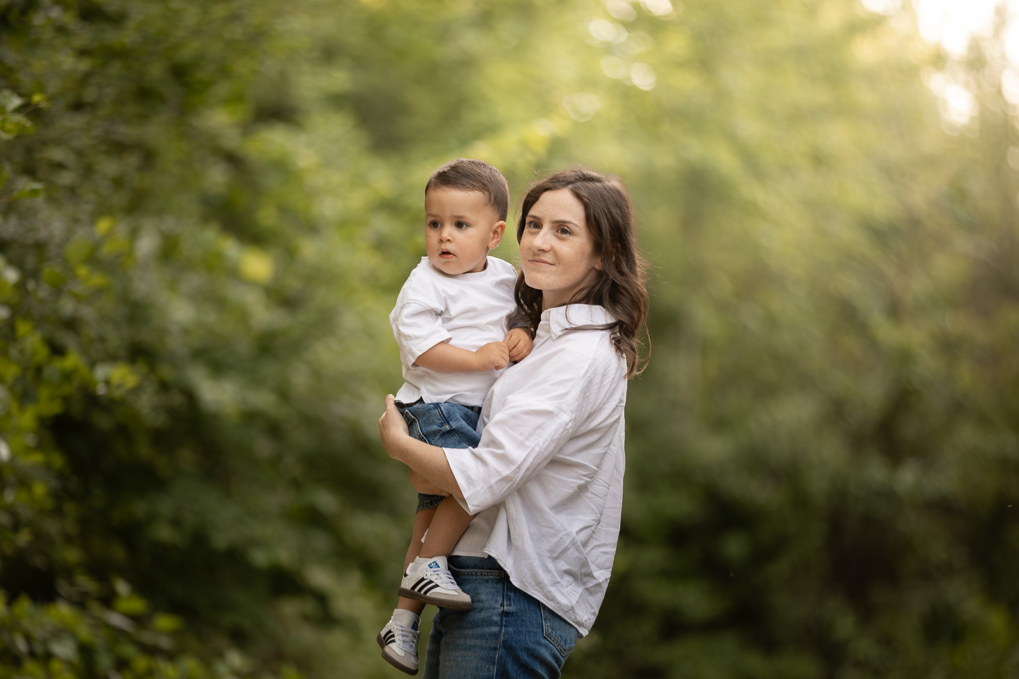 Seance photo pro foret enfant parents famille