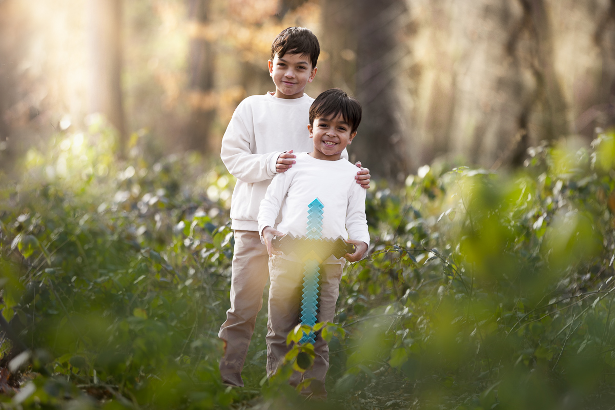 Seance photo enfants freres photo pro