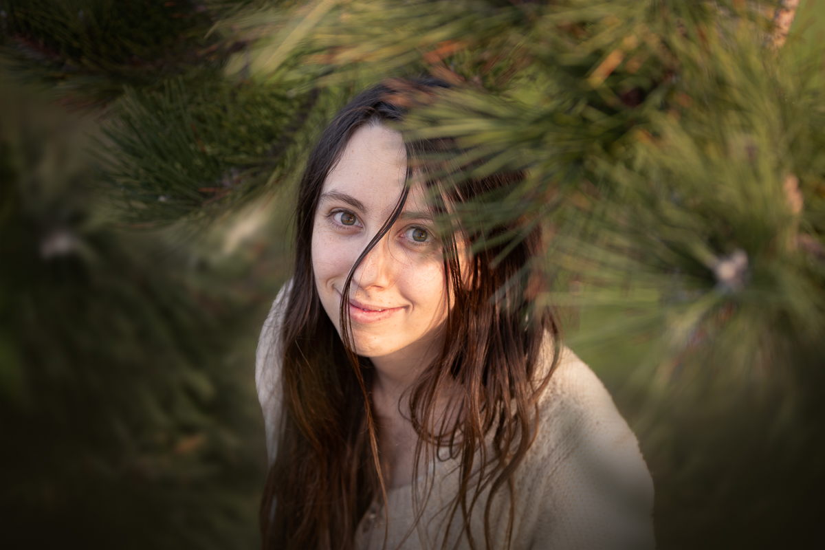 portrait couche de soleil golden hour shooting photo