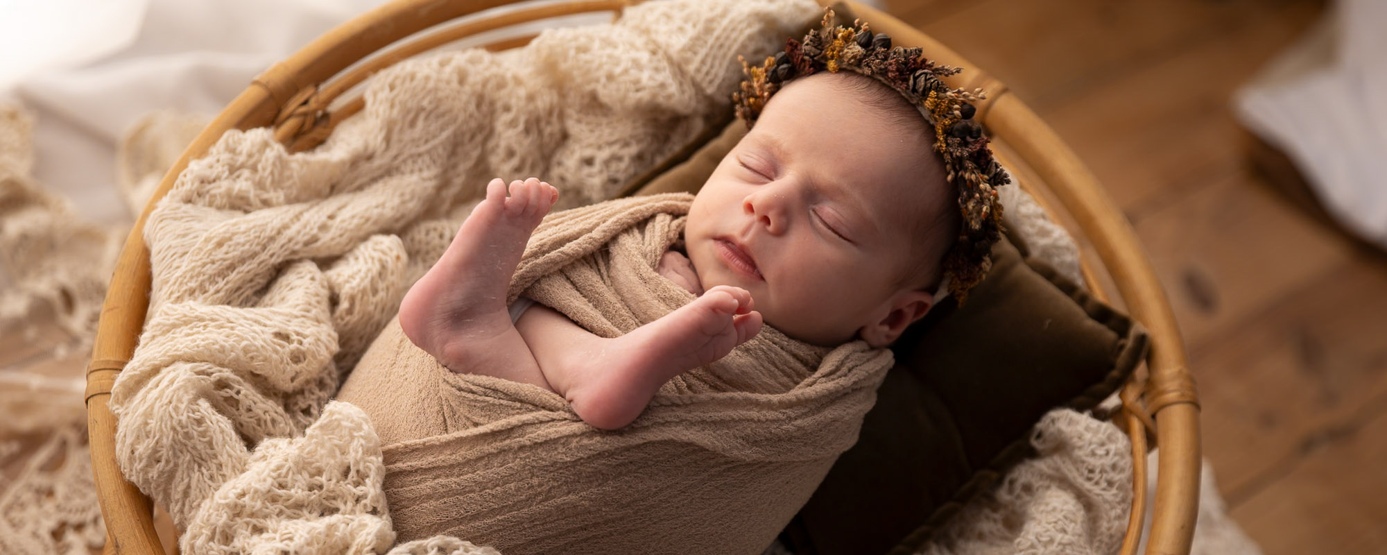 seance nouveau ne bebe accessoires studio photographe