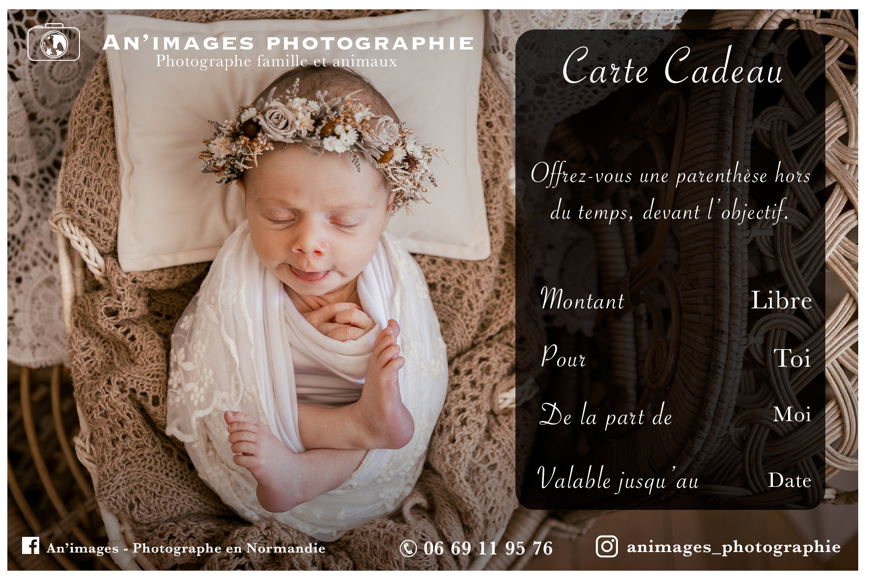 Offrir une carte cadeau nouveau-né